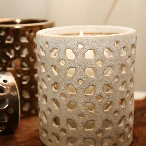 Mykonos Ceramic Lantern - Image 3