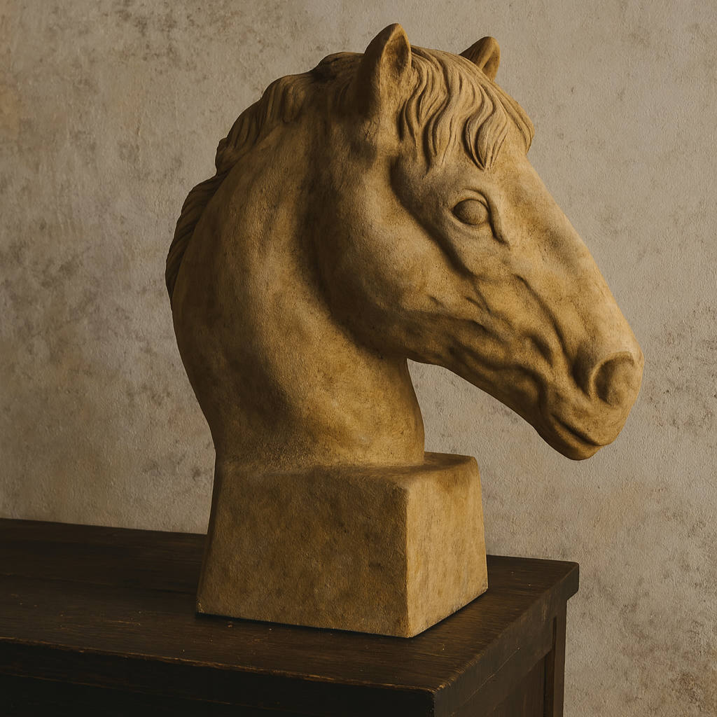 Kōma Sand Horse Sculpture - Image 4