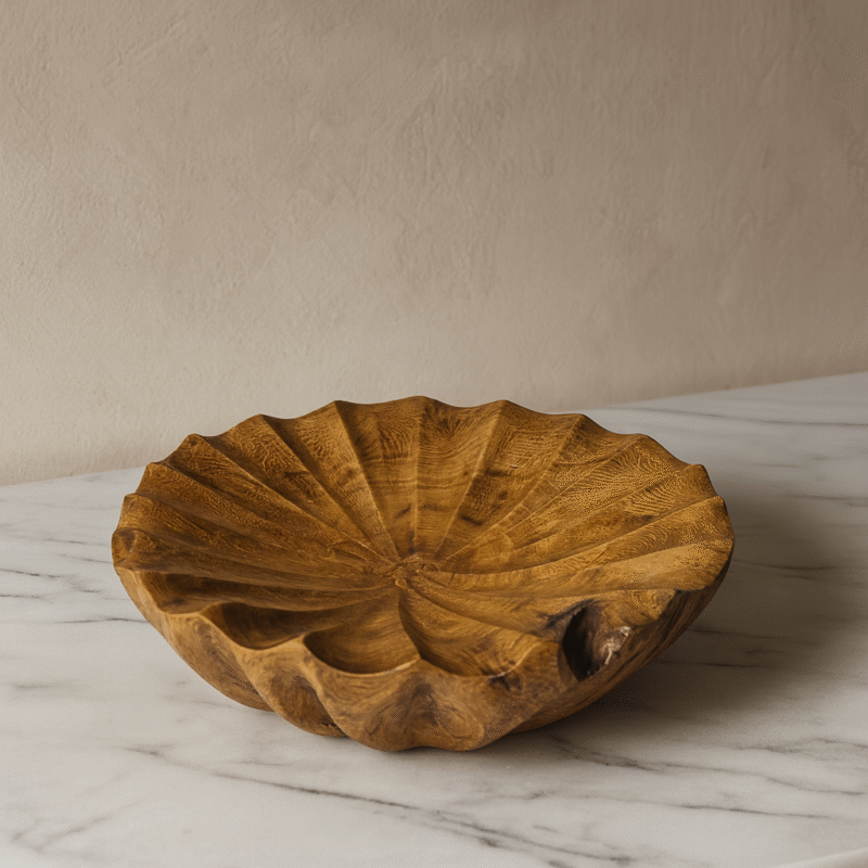Nami Teakroot Wave Bowl