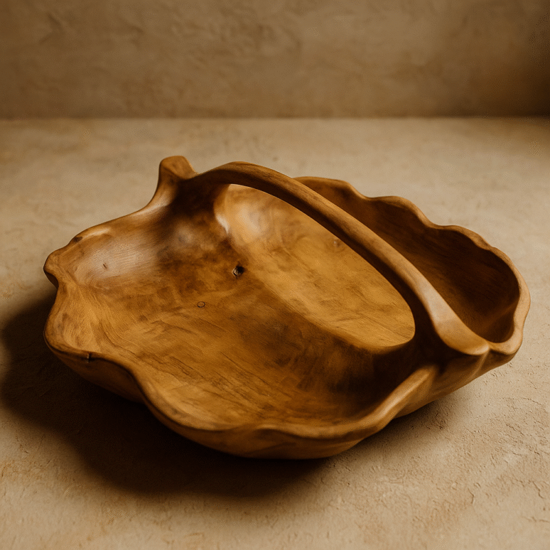 Konoha Teak Leaf Tray