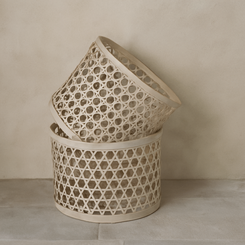 Shizuka Bamboo Trestle Baskets