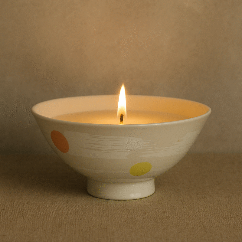 Asahi Bowl Candle