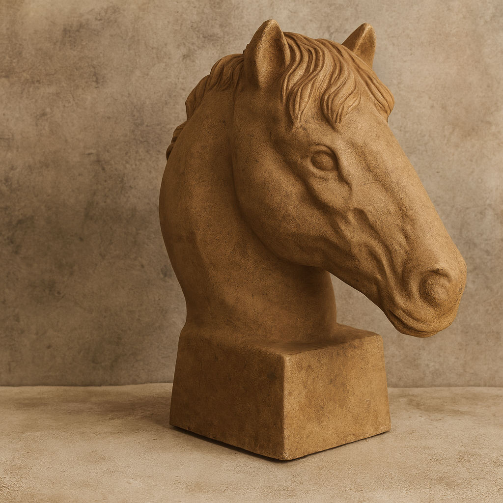 Kōma Sand Horse Sculpture