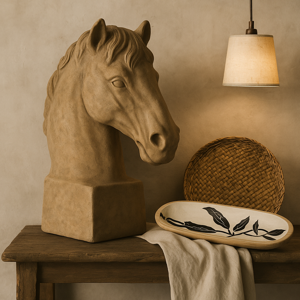 Kōma Sand Horse Sculpture - Image 3