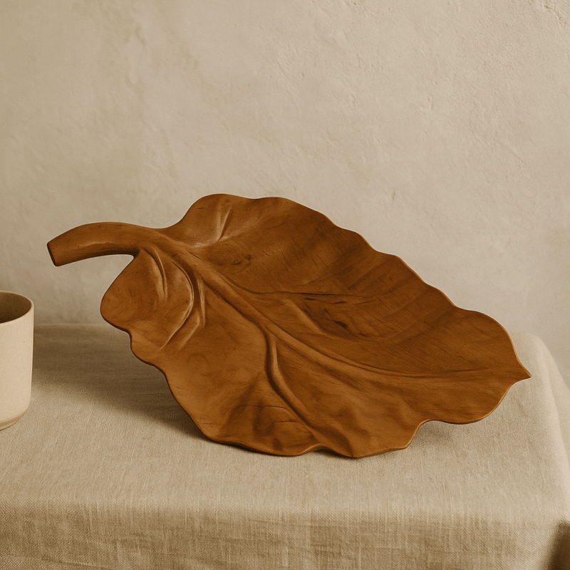 Ha no Utsuwa - Teak Leaf Plate