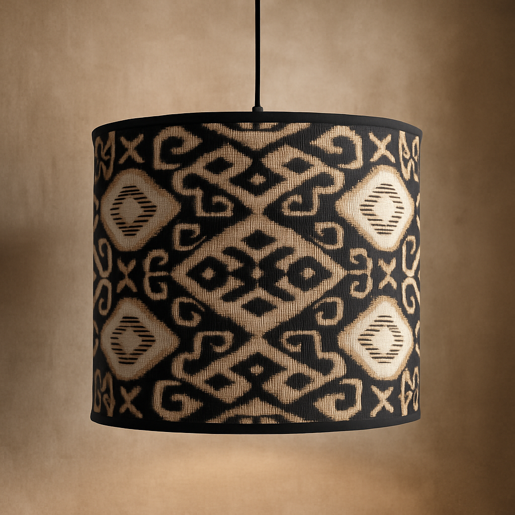 Java Mendong Ikat Pendant – “Rumah”