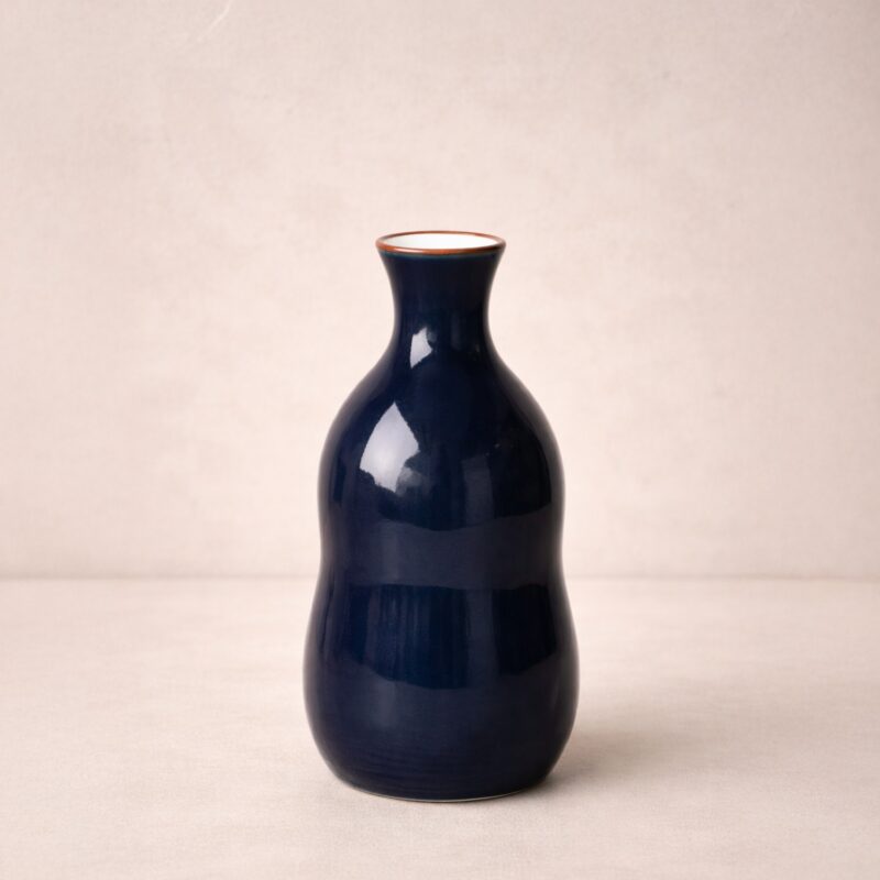 Midnight Wave Hasami Vase