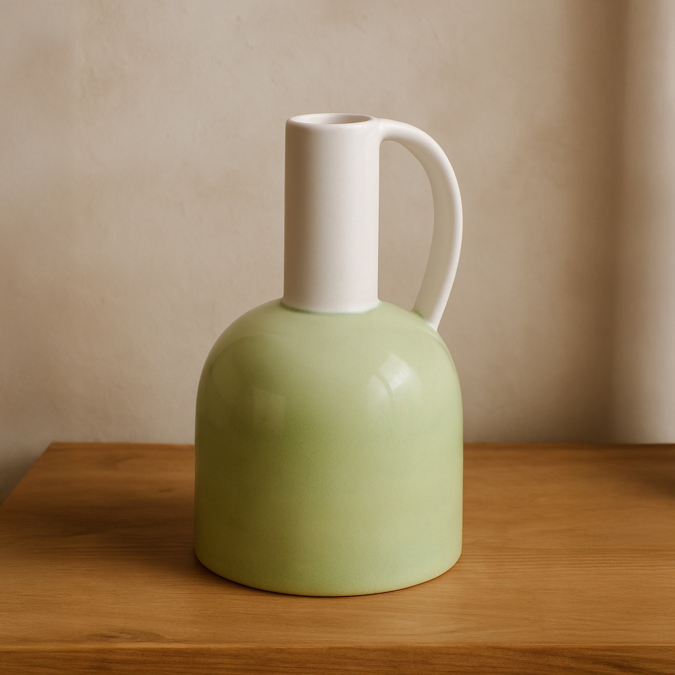 Celadon Green Jug Vase
