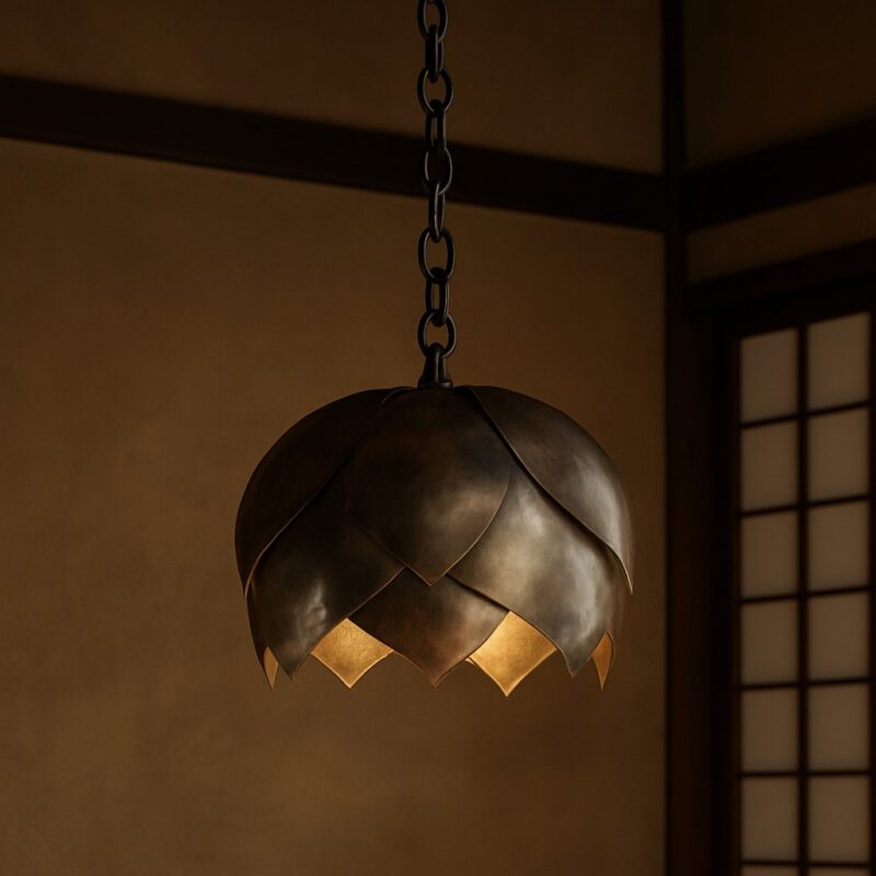 Kurogane Bloom Pendant Light