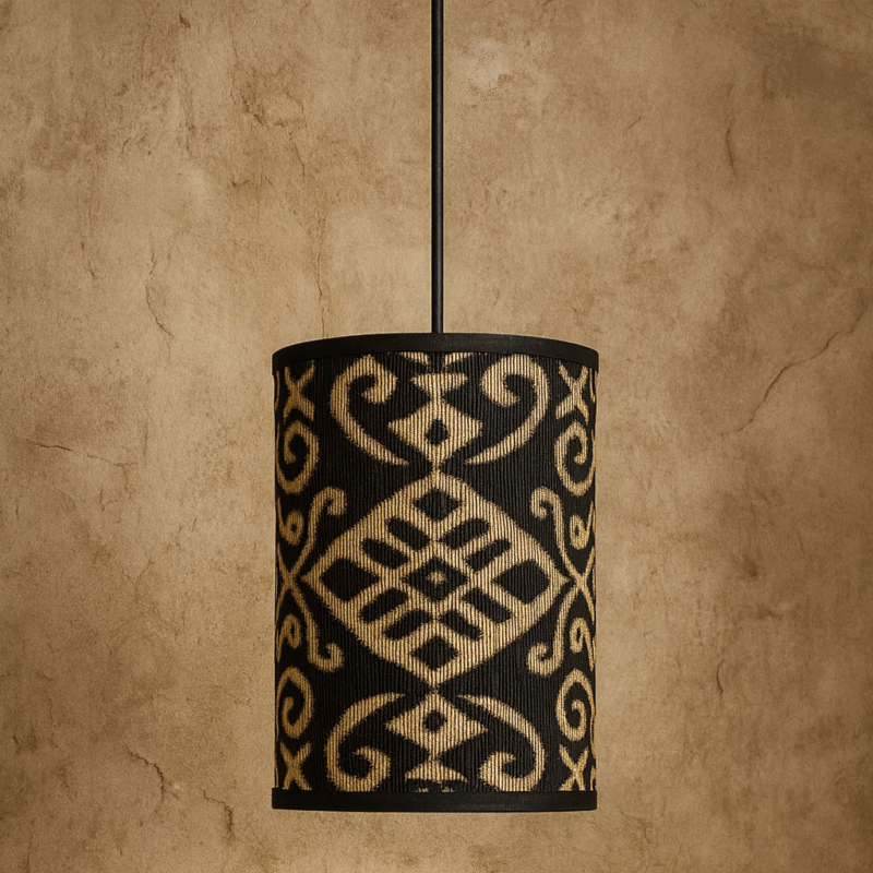 Java Mendong Ikat Pendant – “Teras”