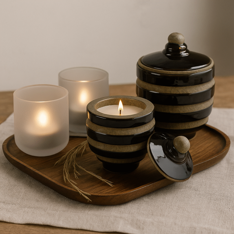 Linea Candle Set