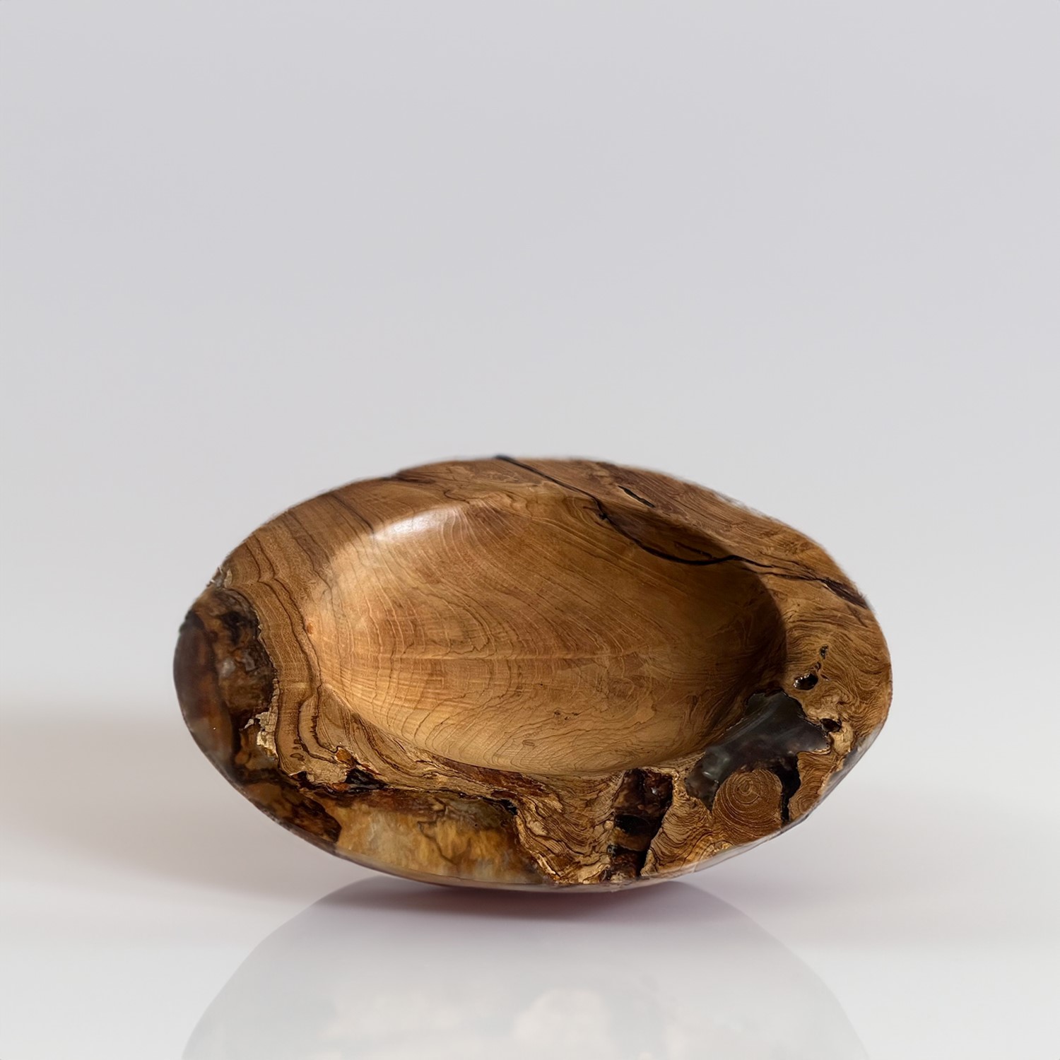 Ethereal Flow Teak Resin Bowl - Image 3