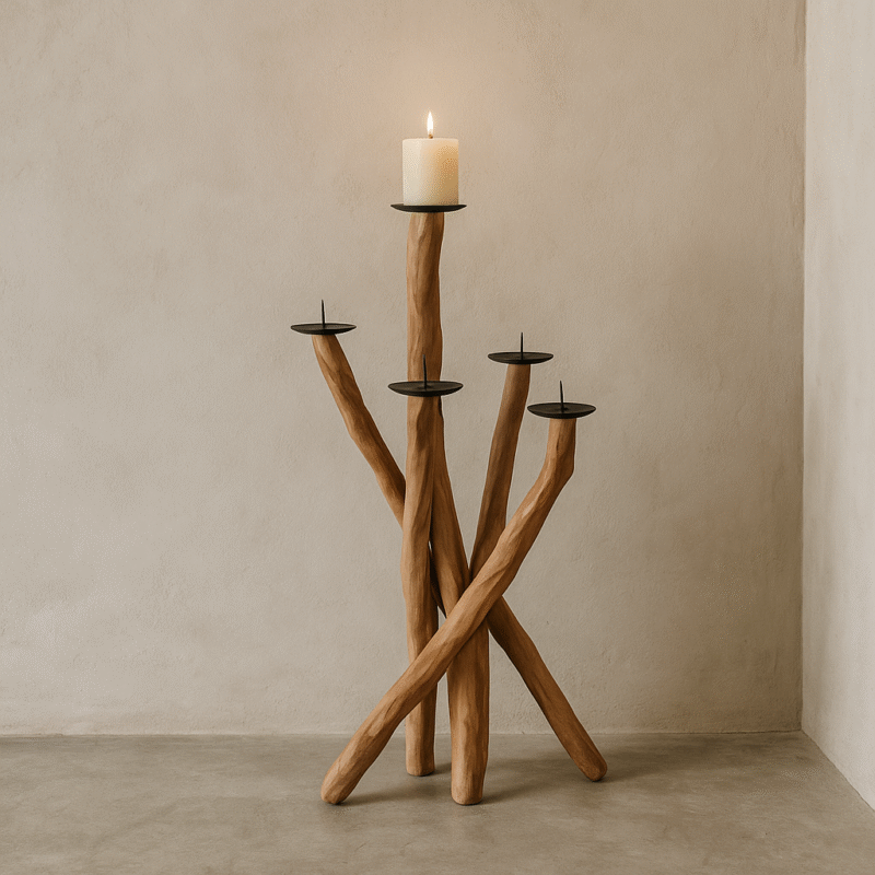 Entwined Root Candelabra