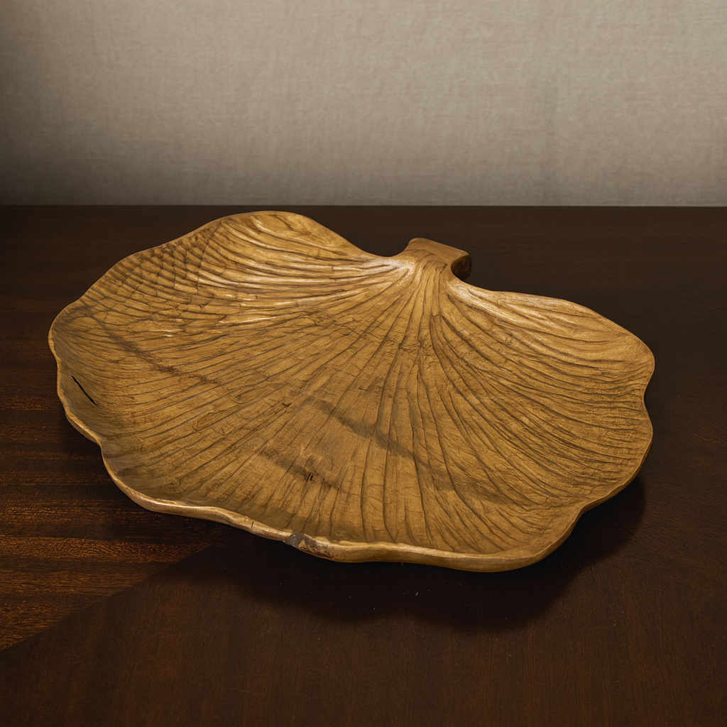 Teak Horizon Gingko Bowl - Image 2