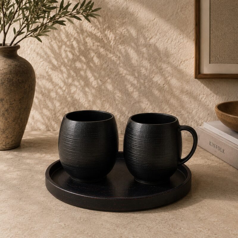 Kuro Harmony Wooden Tea Set