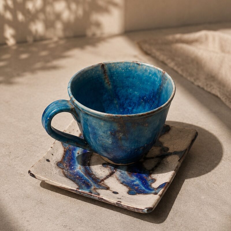 Aoi Nagare Cup & Saucer Gift Set