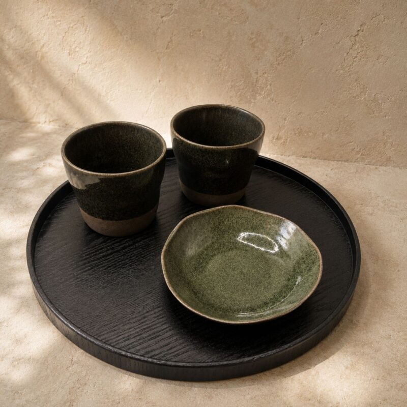 The Kuro Tea & Sake Ritual Set