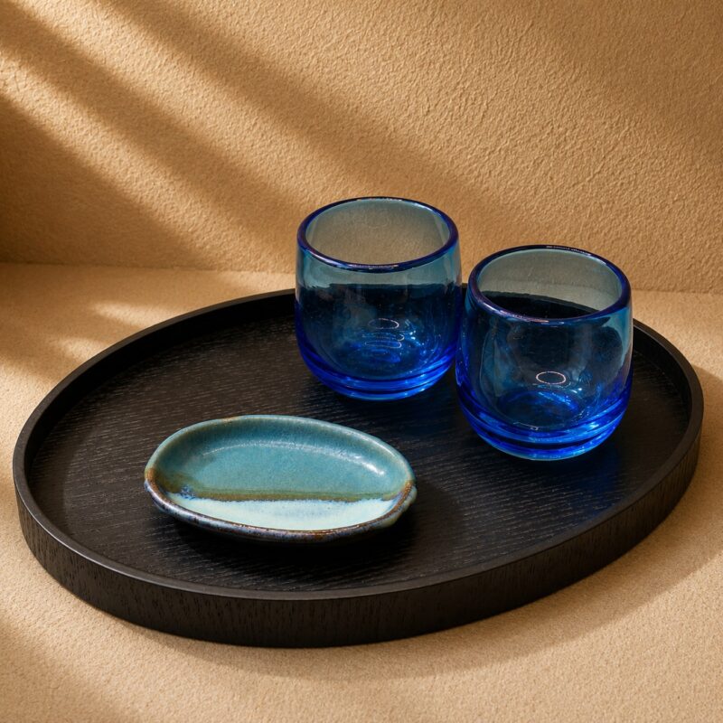 RYUSEI Deep Blue Table Set for Two