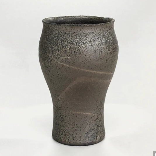 The Evening Ritual Set – Japanese Ceramic Beer Cups, Bowl, Votive & Wood Tray - Image 3