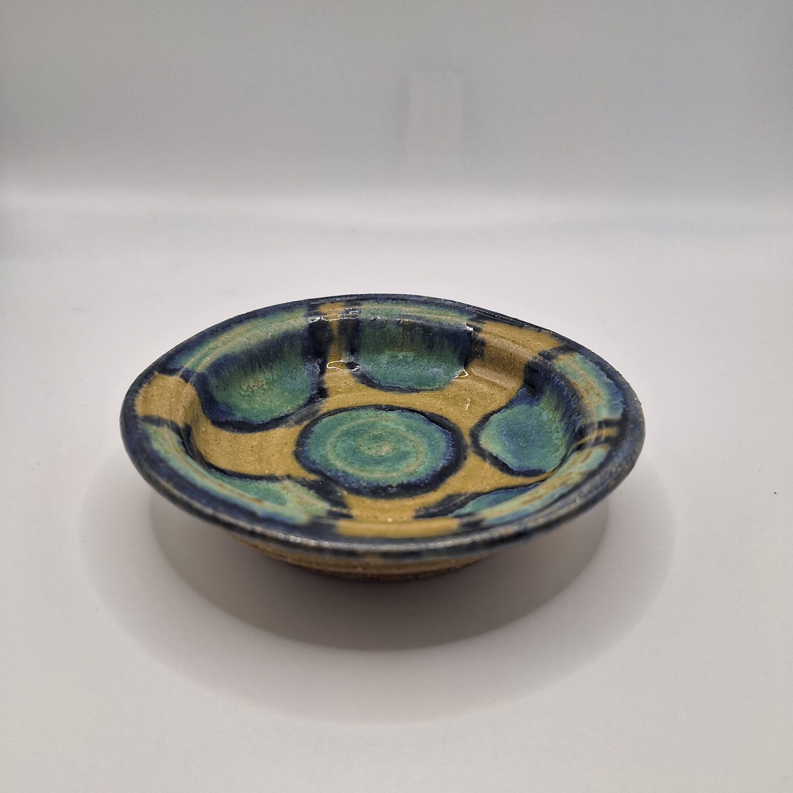 Okinawa Island Light Set – Ryukyu Glass Tumblers, Yachimun Ceramics, Japanese Linen & Wood Tray - Image 2