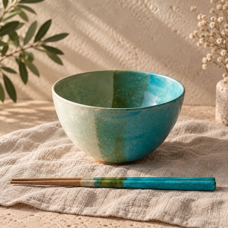 Mizuiro Bowl & Chopstick Gift Set